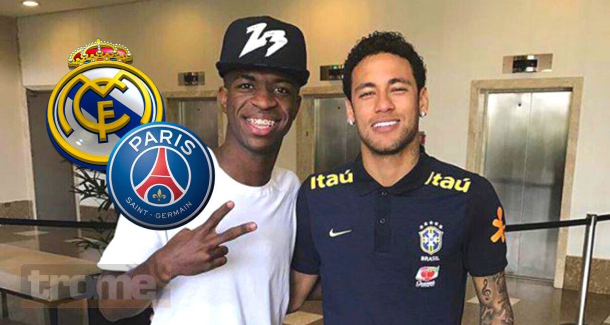 Vinicius Junior entra a las negociaciones de Neymar