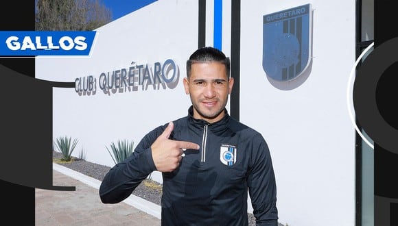 Dos Santos viene de jugar la temporada 2020 en el Perú con la 'U'. (Foto: Querétaro)