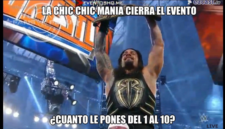 Los memes por el evento de la WWE, Wrestlemania, ya se viralizan en las redes sociales. (Fotos: WWE FANS-PERÚ)
