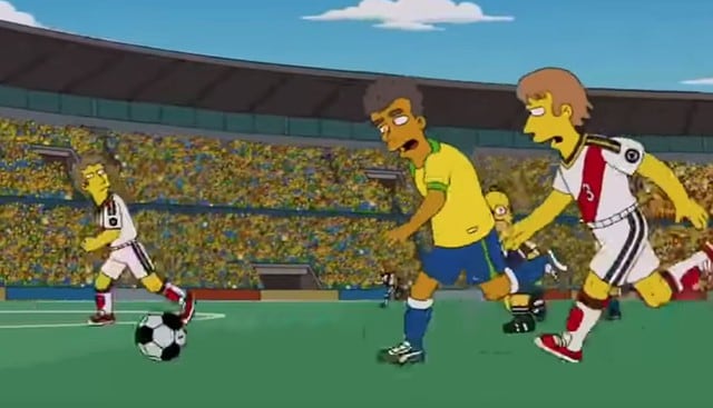 ¿Perú vs Brasil será la final del Mundial Rusia 2018 según Los Simpsons? Esta es la verdad de la foto viral