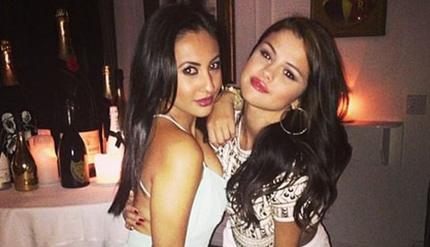 Selena Gomez y su amiga Francia Raisa.