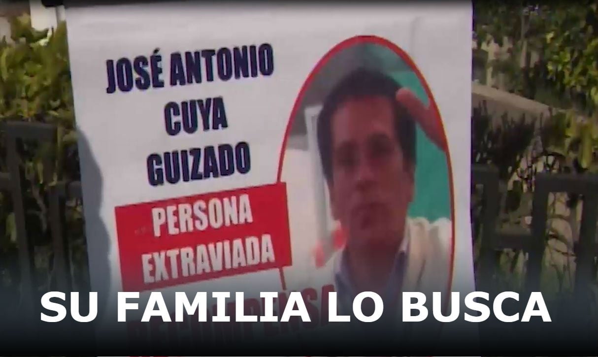 Familia de hombre con esquizofrenia desaparecido hace 12 días denuncia que fue secuestrado