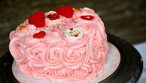 Torta ‘Pink velvet’. (Foto: Samantha Aguilar)