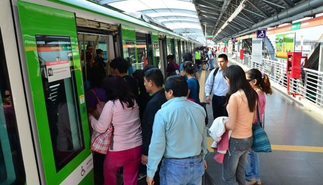 La AATE señaló que los pasajeros optan por trasladarse en la Línea 1 del Metro de Lima porque llegan de manera rápida a sus destinos. (Difusión)