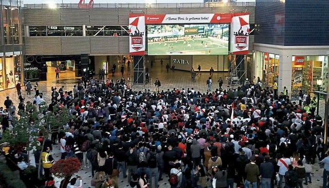Hinchas podrán disfrutar del Perú vs. Islandia en centros comerciales.