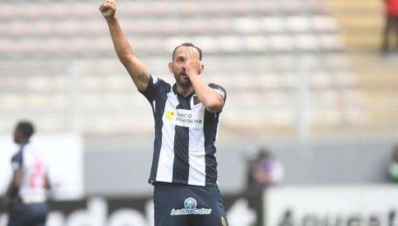 Hernán Barcos tiene 17 goles en 42 partidos en Alianza Lima. (Foto: Liga de Fútbol Profesional)