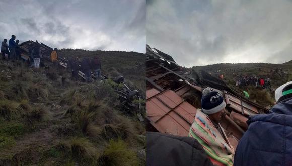 Fatal accidente en carretera boliviana de Cochabamba dejó al menos 11 muertos. (Foto: Twitter)