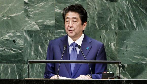 El ex primer ministro japonés Shinzo Abe fue atacado y quedó sangrando en un evento de campaña en la región de Nara el 8 de julio de 2022, informaron medios locales. (Foto:  EFE)