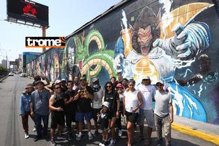 Mural de Dragon Ball: Más de 30 artistas peruanos crearon el famoso mural en homenaje a Akira Toriyama