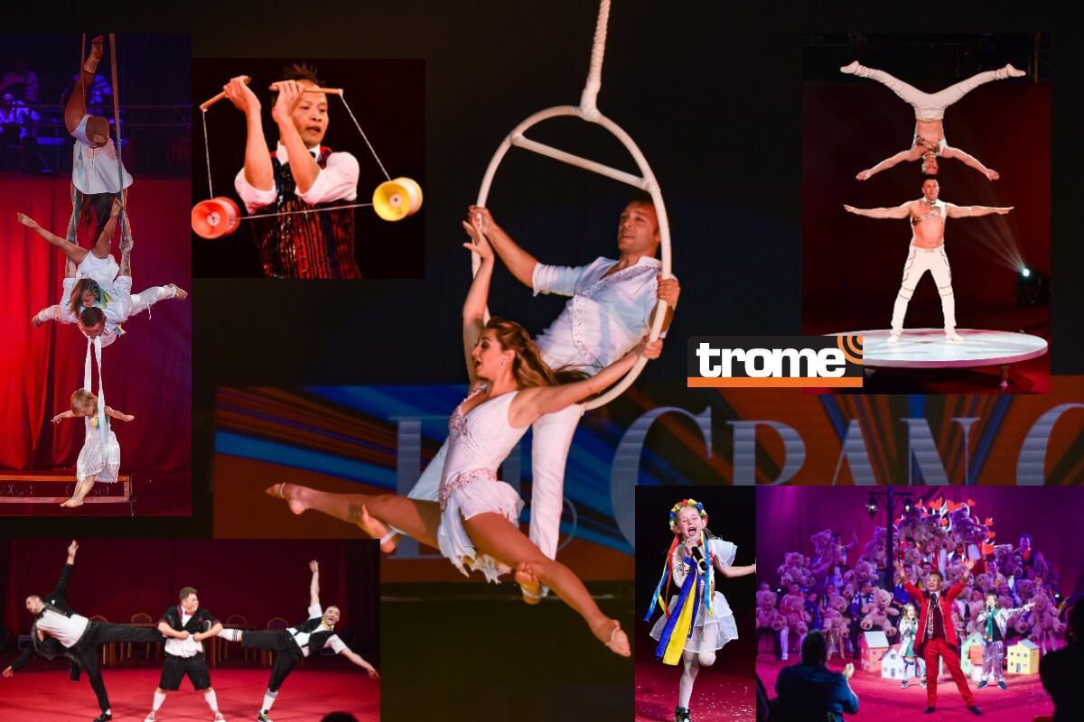 El Gran Circo, espectáculo con galardonados artistas de Rusia, Ucrania, China y otros países del mundo. ( I. Medina / Compos. Trome)