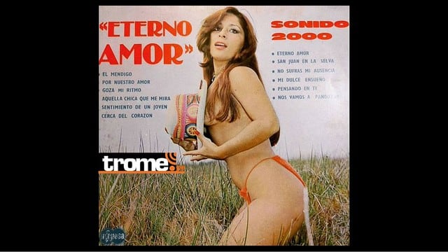 Monique Pardo: de joven fue portada en disco de cumbia de Sonido 2000  - 1