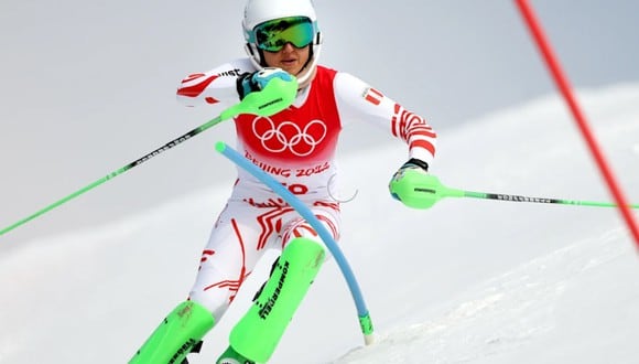 La cuenta oficial de los Juegos Olímpicos resaltó la participación de la esquiadora nacional. Foto: Getty Images.