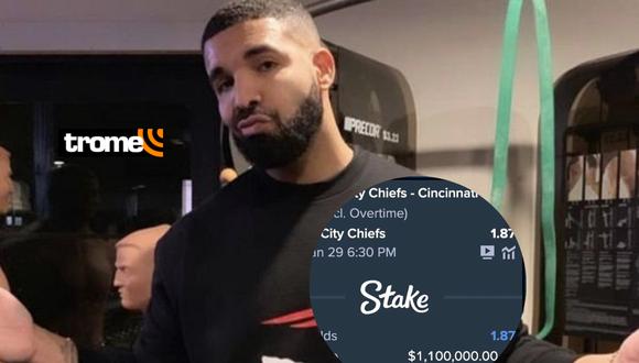 Rapero canadiense se llevó más de 2 millones de dólares gracias a los Kansas City Chiefs.