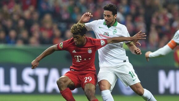 Claudio Pizarro es parte de la histroia de Werder Bremen y Bayern Múnich en la Copa de Alemania. (Foto: AFP)