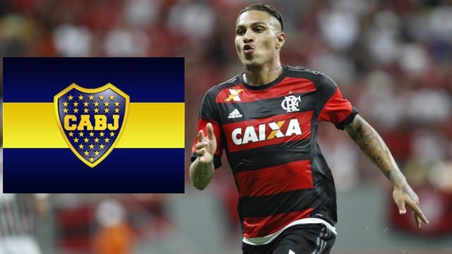 Paolo Guerrero juega en el Flamengo de Río de Janeiro, pero Boca Juniors lo quiere.