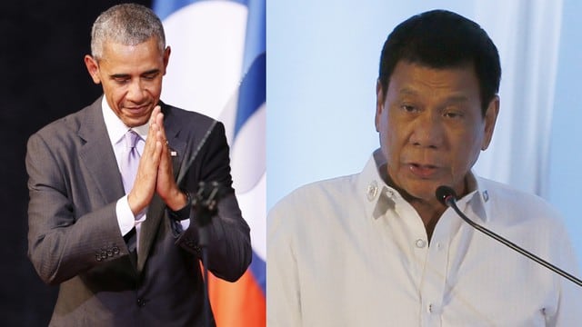 Presidente de Filipinas llamó ‘hijo de p…’ a Barack Obama y desató crisis diplomática en Laos. (Fotos: Agencias)
