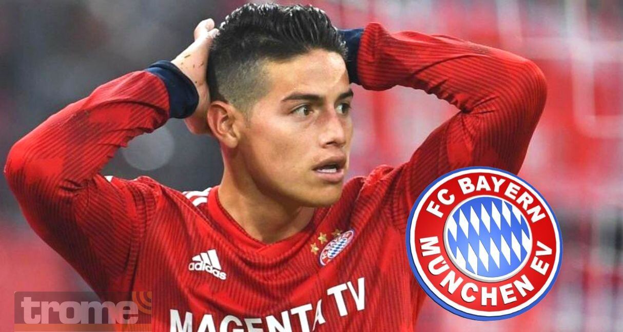 James Rodríguez solicitó no continuar en Bayern Munich.
