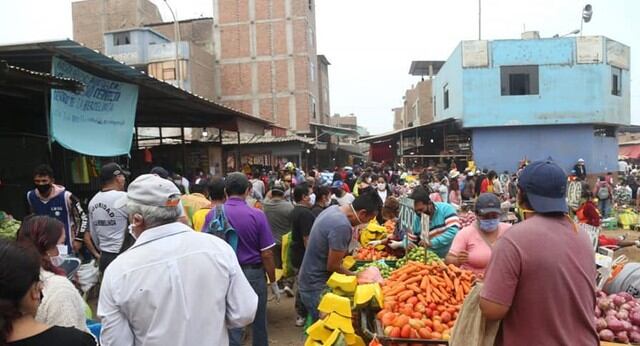El Mercado La Hermelinda de Trujillo era un foco de contagio del coronavirus. (Foto: Municipio de Trujillo)
