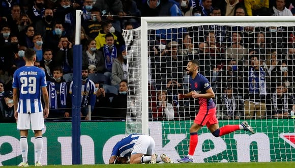Atlético de Madrid derrotó a Porto y consiguió su pase a octavos de final. (Foto: Reuters)