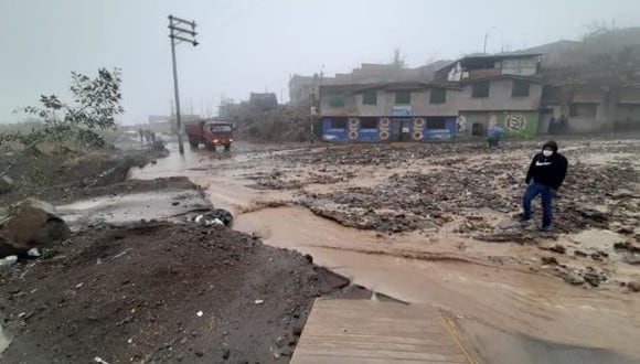 Arequipa: COEN señala que lluvias activaron torrenteras en cuatro distritos (Foto: COER-Arequipa)