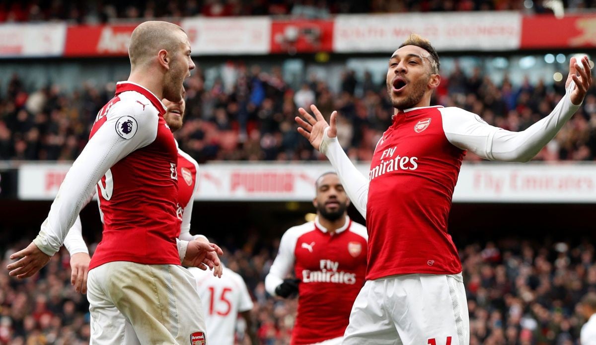 Arsenal ganó 3-0 a Stoke con golazos de Aubameyang por la Premier League | VIDEO | FOTOS