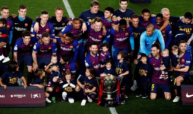 Barcelona campeón de la Liga Santander: Venció 1-0 a Levante con GOLAZO de Messi