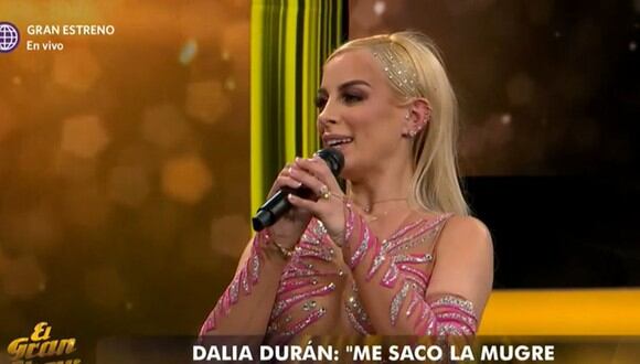 Dalia Durán fue presentada como participante de la nueva temporada de "El Gran Show". (Foto: Captura de video=