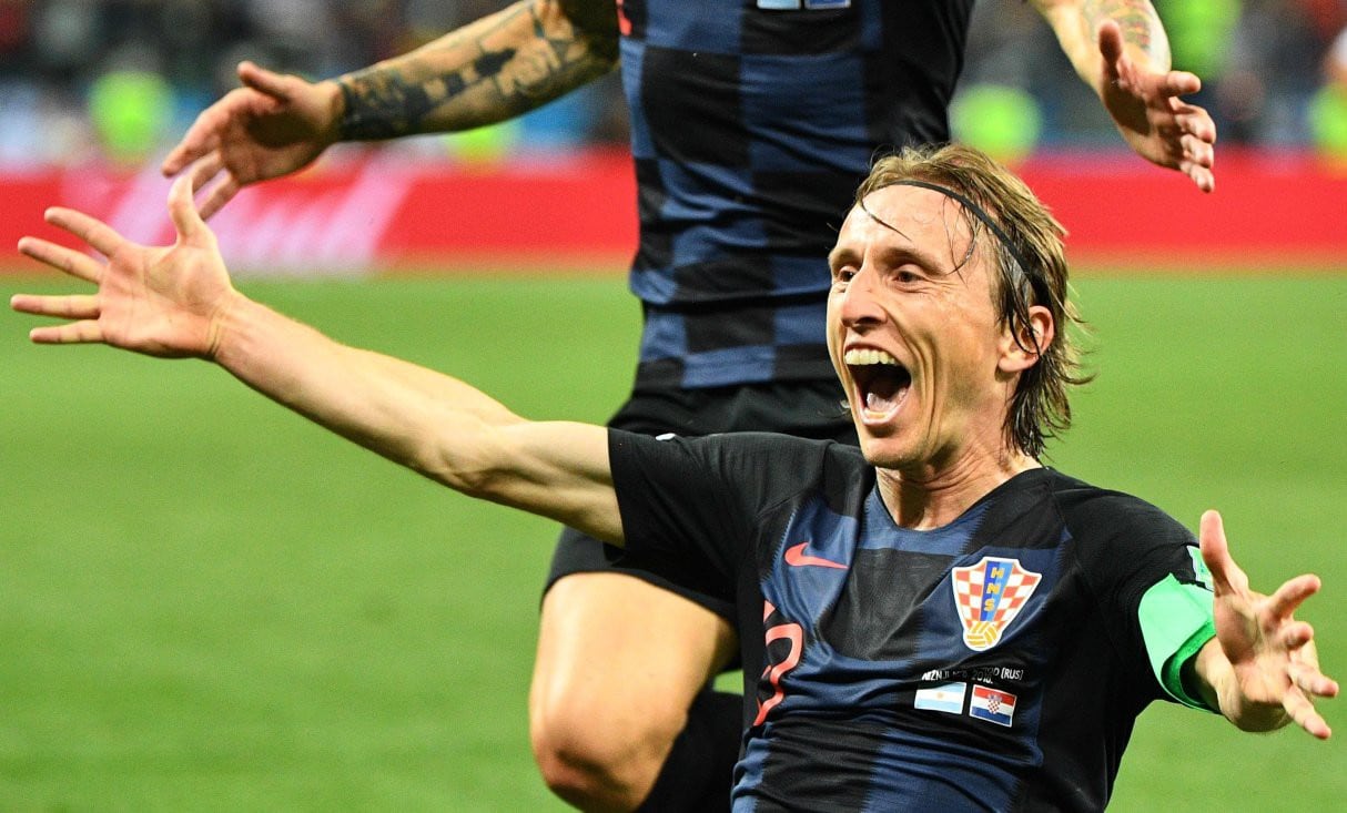 Luka Modric anotó espectacular Gol ante Argentina por el Mundial Rusia 2018.
