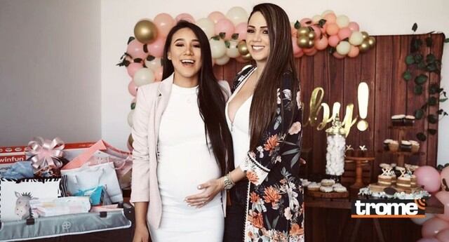 Samahara Lobatón y Melissa Klug se reconciliaron y celebraron juntas con la familia el baby shower de Xianna (Fotos: Instagram/Samahara Lobatón)