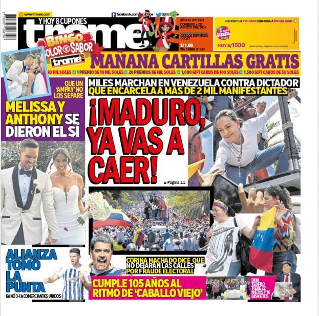 Portada Trome