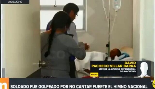 La víctima, identificada como Roy Fredy Azpur Luján, fue llevada de emergencia al Hospital de Apoyo de Jesús Nazareno. (RPP Televisión)
