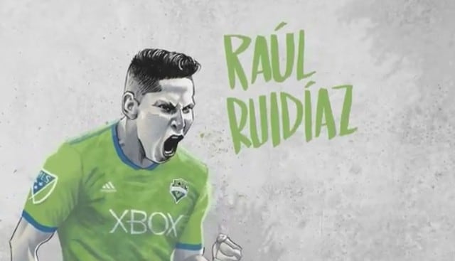 Raúl Ruidíaz en el Seattle Sounders