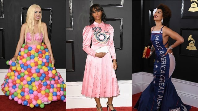 Grammy 2017: Ellas son las peores vestidas de la gala