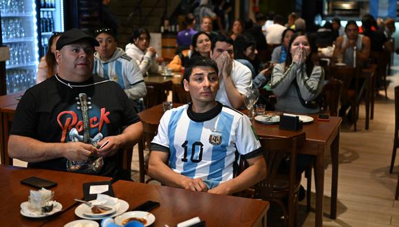 Durante el partido inicial del Grupo C del Mundial Qatar 2022, Argentina perdió 1-2 contra Arabia Saudita. (Foto: AFP)