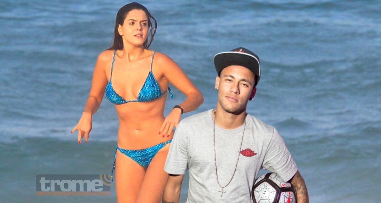 Neymar recibirá el 2019 con esta bella actriz brasileña en Bahía.