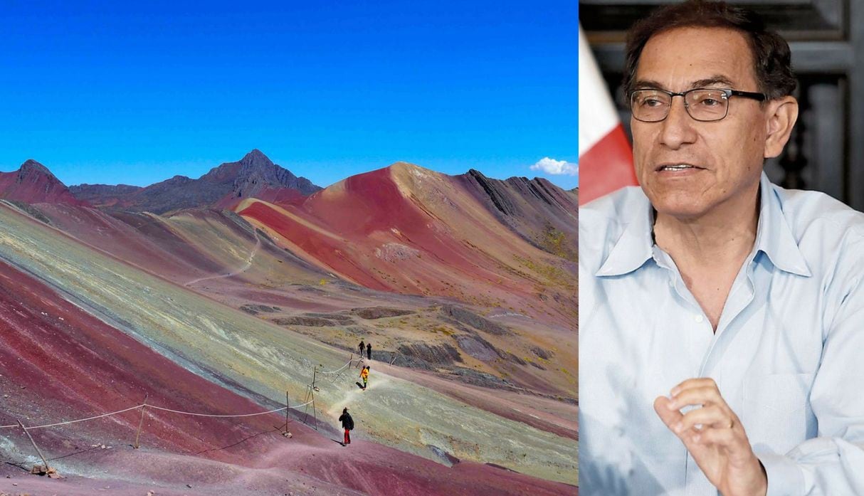 Martín Vizcarra sobre la Montaña de los 7 Colores en Cusco: ‘Es nuestro deber salvaguardarla y protegerla’