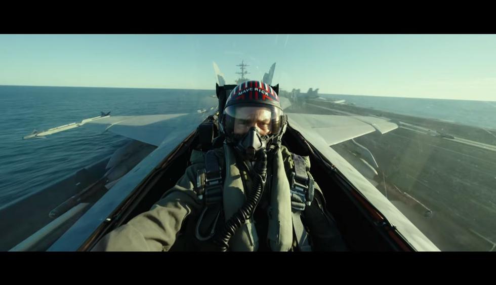 Paramount Pictures estrenó el nuevo tráiler de “Top Gun: Maverick”, la película que protagoniza Tom Cruise. (Foto: Captura de video)