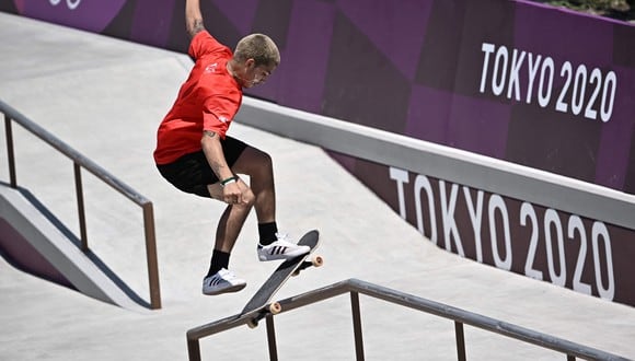 Ángelo Caro resaltó la presencia de un Skatepark en Lima. (Foto: AFP)