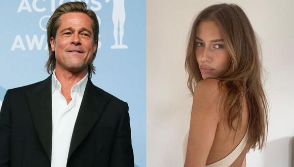 Brad Pitt estaría saliendo con la modelo alemana Nicole Poturalski. (Foto: AFP/@nico.potur)