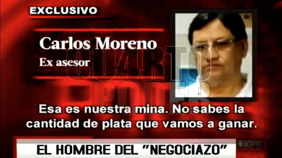 Carlos Moreno se iría preso por ‘Negociazo’.
