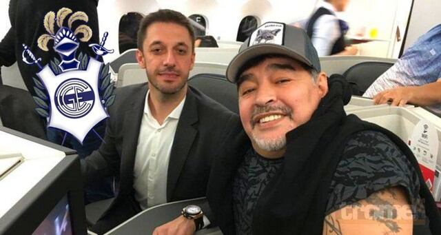 Diego Maradona es virtualmente el nuevo técnico de Gimnasia y Esgrima de La Plata