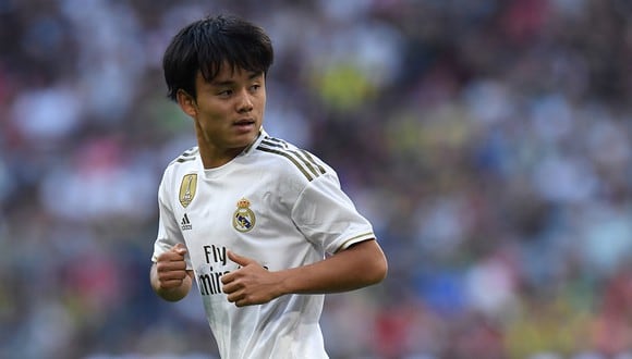 Takefusa Kubo llegó al Real Madrid procedente del Tokyo F.C. (Foto: AFP)