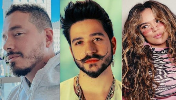 J Balvin, Camilo y Karol G están nominados a los Premios Lo Nuestro 2021. (Instagram)