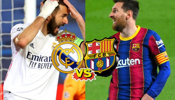 Real Madrid  vs Barcelona: Hora y canal del clásico (Foto: EFE)