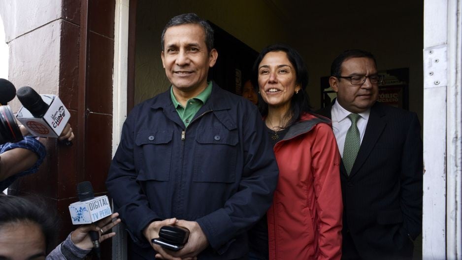 Admiten pedido de Ollanta Humala y Nadine Heredia.