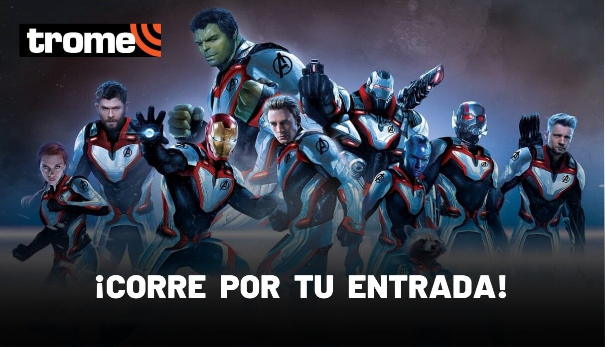"Avengers Endgame": ¡Ya empezó la preventa de entradas en Perú!