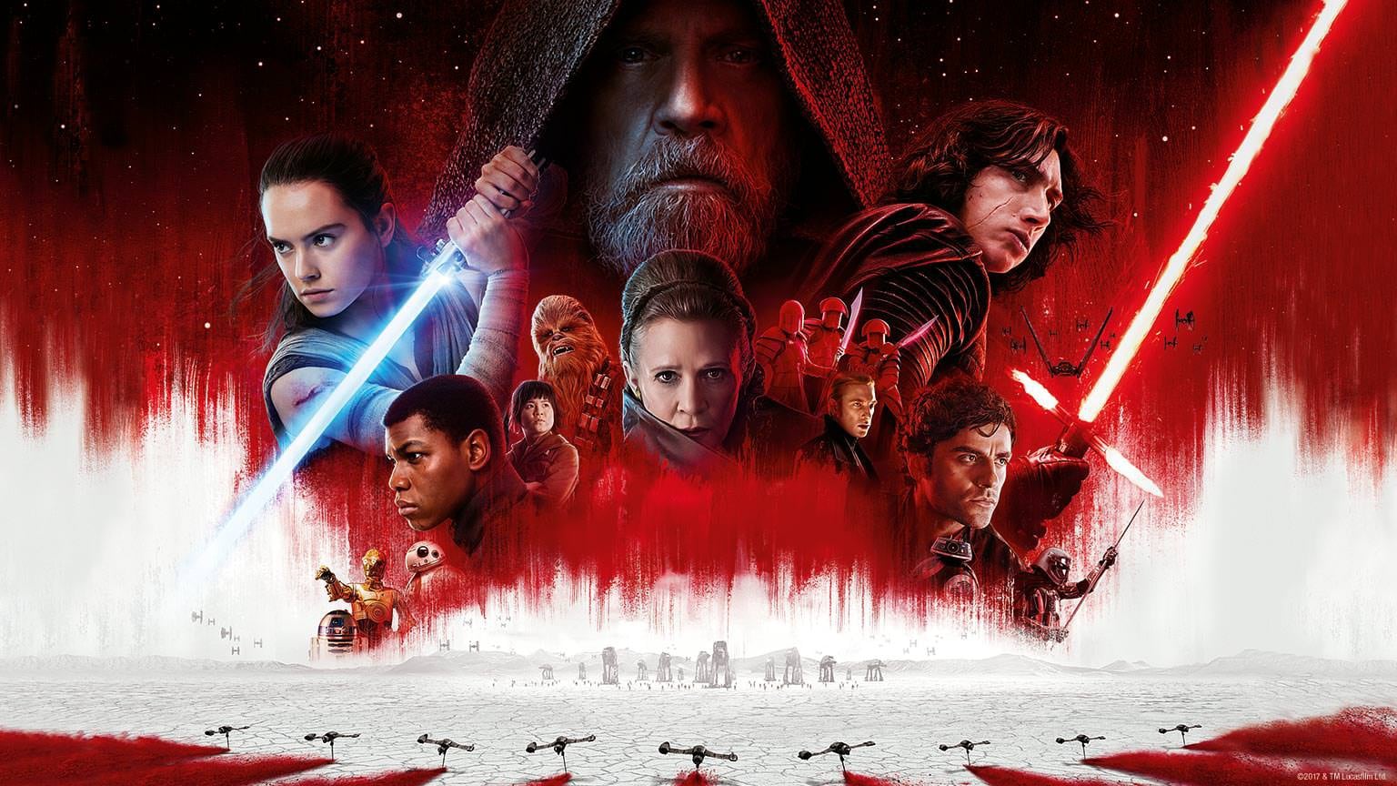 El estreno de Star Wars: The Last Jedi se estrenará esta semana en todos los cines del Perú.