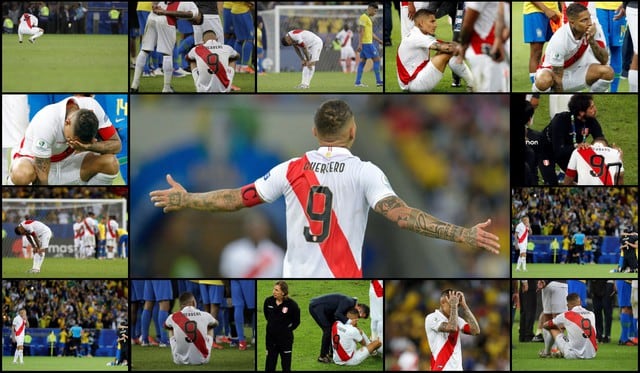 Paolo Guerrero: El dolor y desazón del capitán en 10 imágenes tras perder la final de la Copa América
