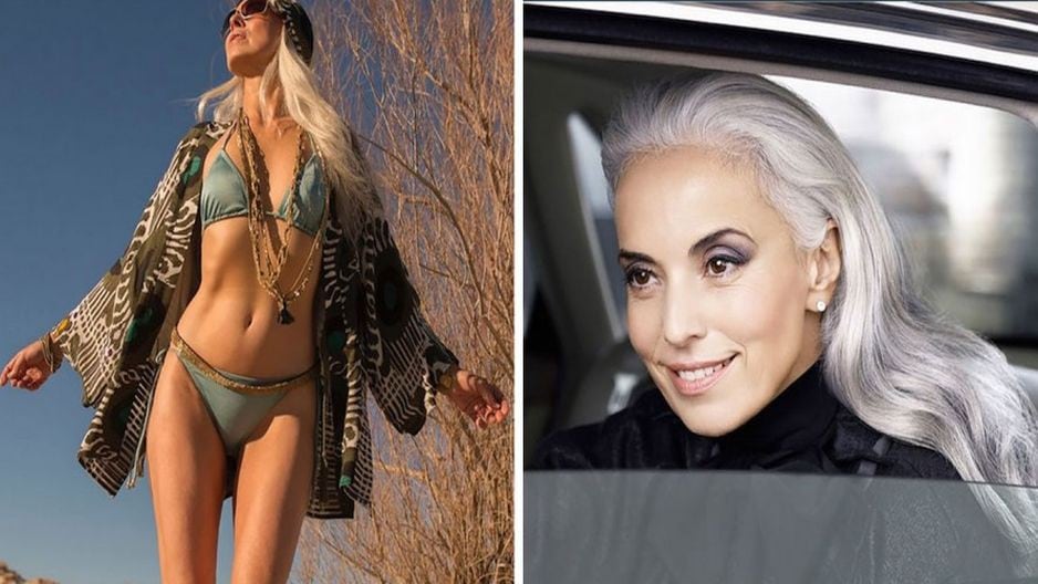 Con más de 46.000 seguidores en Instagram, Yazemeenah Rossi asegura no haberse practicado ninguna cirugía plástica e incluso mantiene su cabellera blanca al natural.