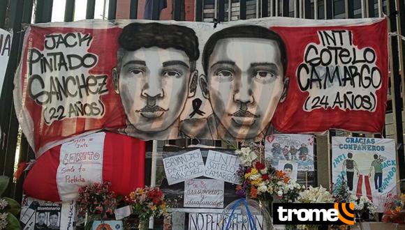 Inti y Bryan fallecieron durante las protestas del pasado 14 de noviembre de 2020.